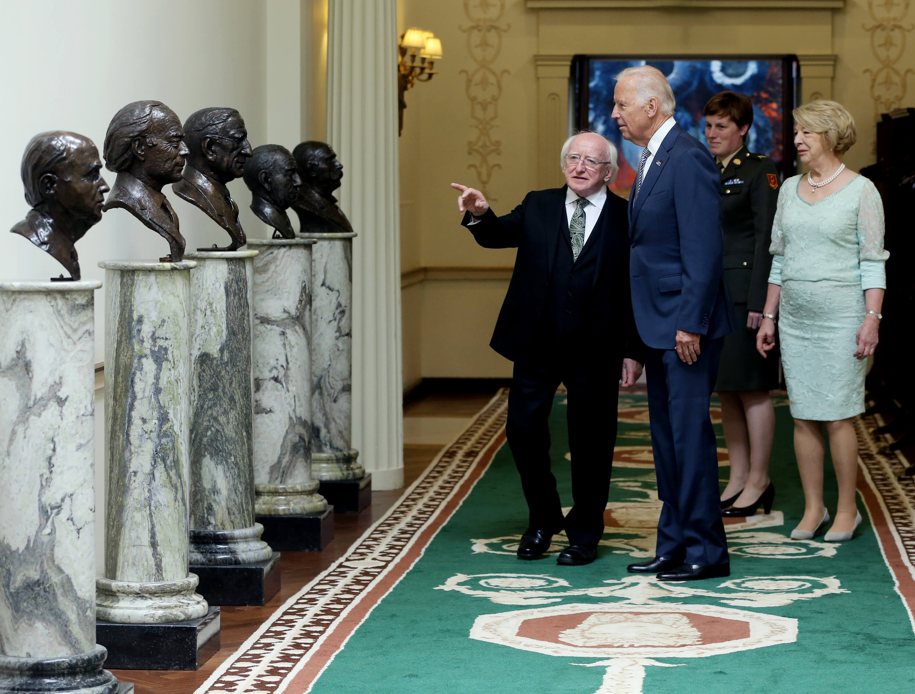 President Diary President Receives Joe Biden Vice President Of The