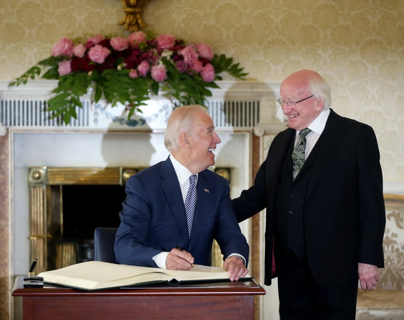 President Diary President Receives Joe Biden Vice President Of The