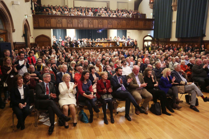 Aitheasc ón Uachtarán ag Comhdháil chun aitheantas a thabhairt do Chomóradh Cinn 50 Ghluaiseacht na gCearta Síbhialta 