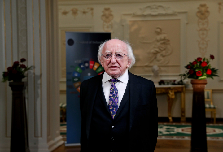 President Michael D. Higgins issues special message for third level students.