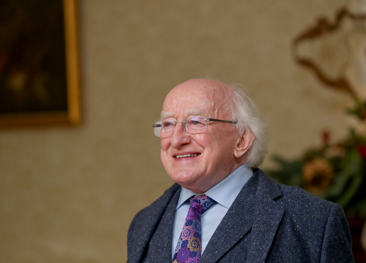 President records message of thanks for Samaritans Ireland