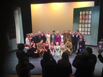 Cast, crew and Sabina