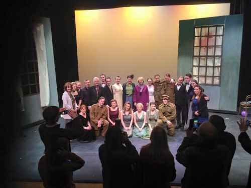 Cast, crew and Sabina