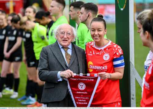 President attends the 2025 FAI Women’s President’s Cup Final