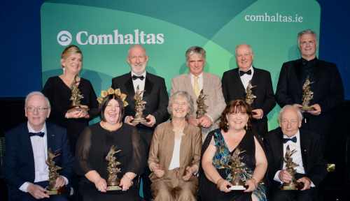 Freastalaíonn an tUachtarán Connolly ar Chomóradh 75 Bliain de Comhaltas