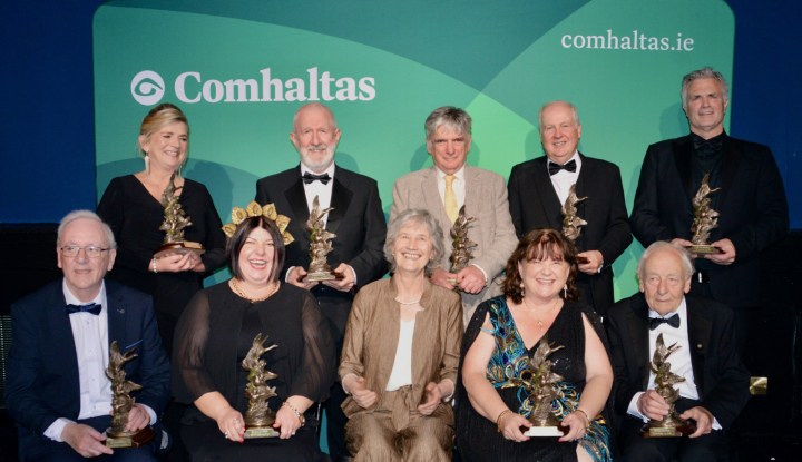Freastalaíonn an tUachtarán Connolly ar Chomóradh 75 Bliain de Comhaltas