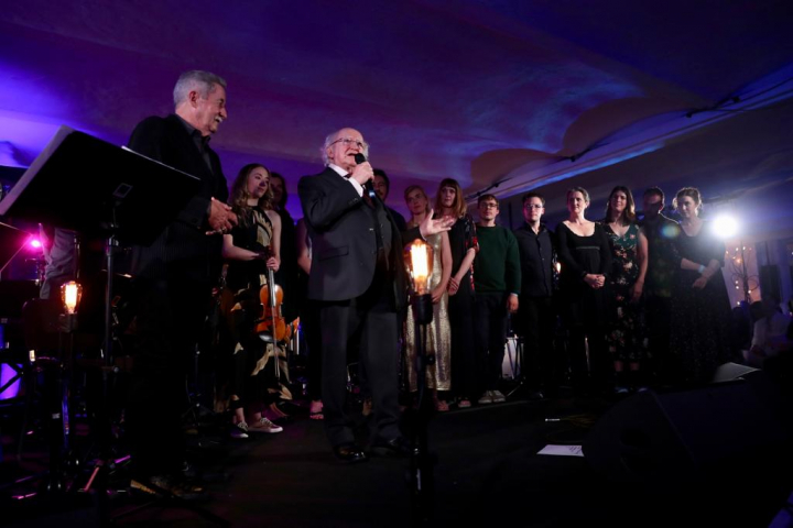 President and Sabina host Other Voices Concert in honour of President Steinmeier and Mrs. Büdenbender