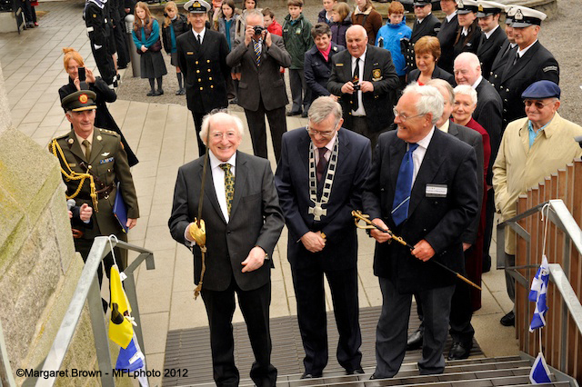 President officially re-opens the Old Mariners Church and Maritime Museum