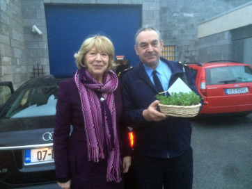 Sabina delivers Shamrock to Wheatfield,Cloverhill,Mountjoy,Dóchas Centre,Training Unit,Arbour Hill