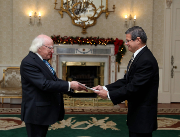 H.E. Mr. Hugo Ramos Milanes, Ambassador of the Republic of Cuba