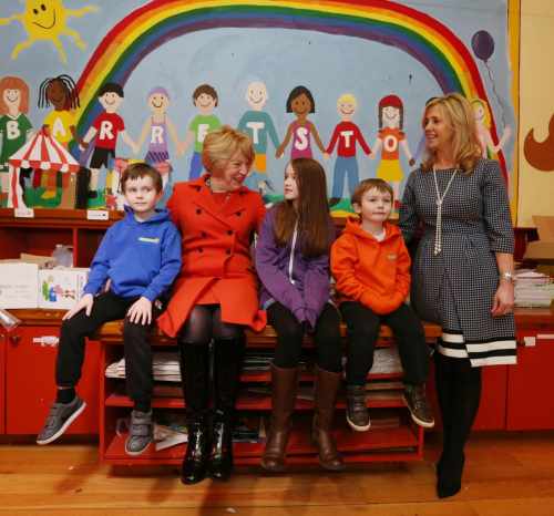 Sabina Higgins visits Barretstown to mark International Childhood Cancer Day