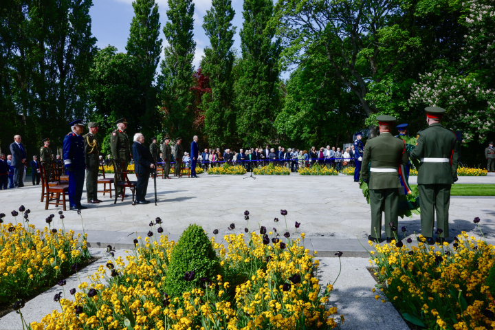 President leads the Annual 1916 Arbour Hill Commemoration Ceremony