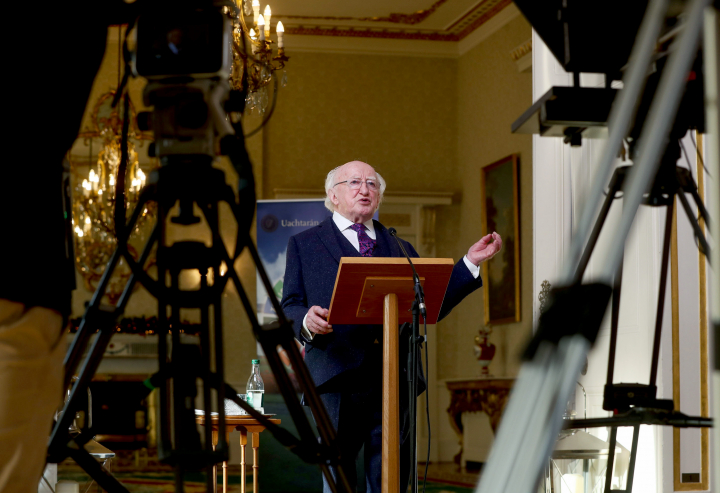 President officially opens the BT Young Scientist & Technology Exhibition 2022