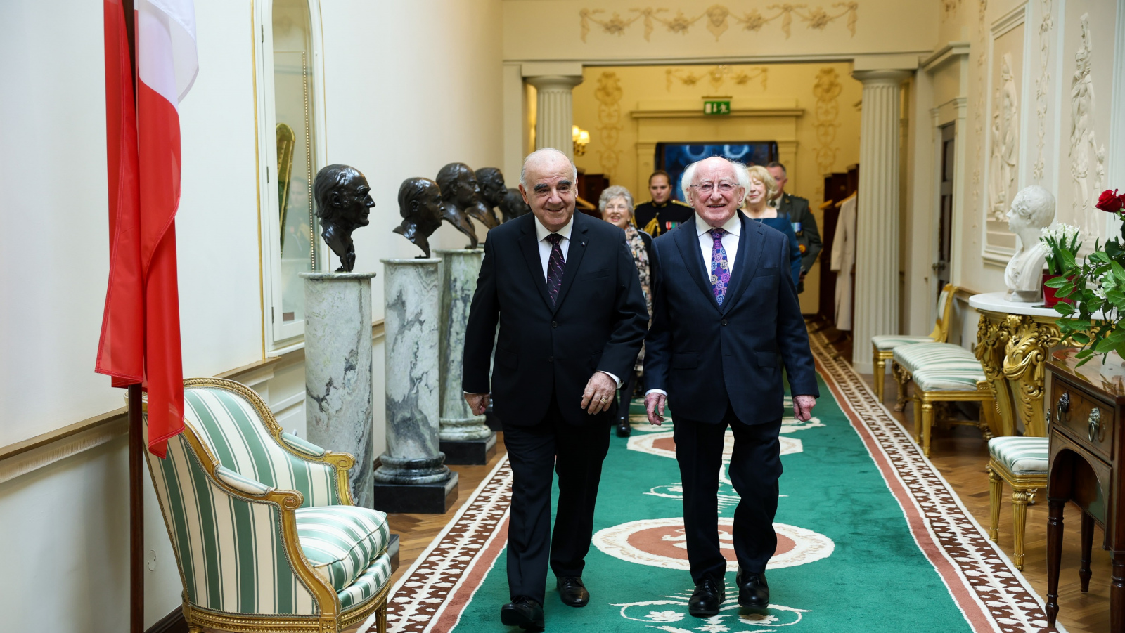 President welcomes H.E. Dr. George Vella