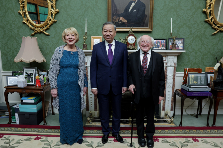 President and Sabina host a State Dinner in honour of H.E. Tô Lâm, President of the Socialist Republic of Vietnam