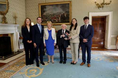 President receives the UCC Law Society’s Mutatio Factorem Award