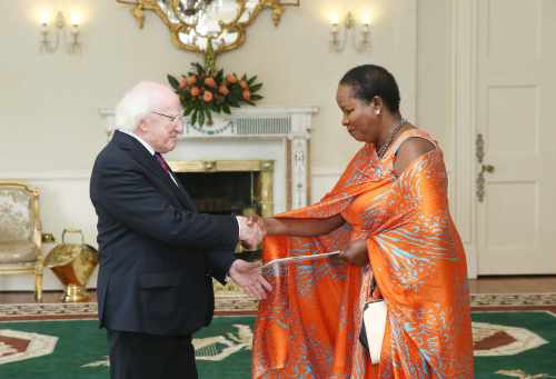 H.E. Ms. Joyce Kakuramatsi Kikafunda, Ambassador of the Republic of Uganda