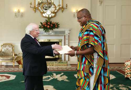 H.E. Mr. Victor Emmanuel Smith, Ambassador of the Republic of Ghana