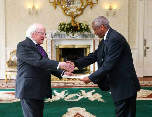 H.E. Mr. Estifanos Habtemariam Ghebreyesus, Ambassador of the State of Eritrea