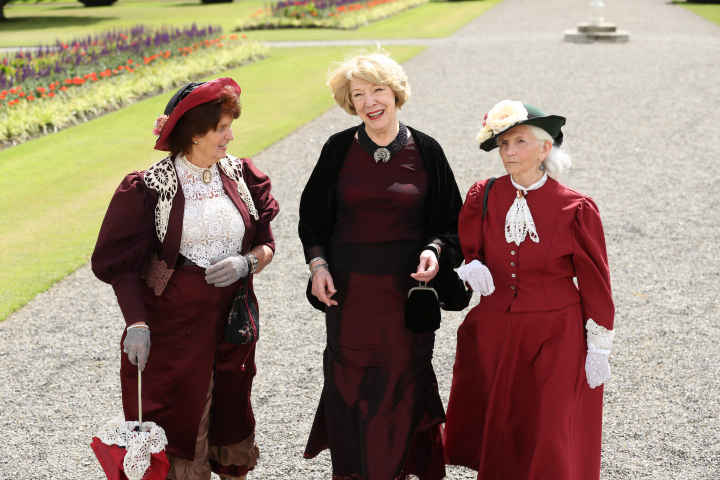 President and Sabina celebrate Bloomsday 2021