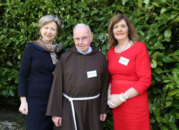 Pic shows from left  Ms.Olivia O'Leary who opened the seminar,Br.Kevin Crowley and Dr. Mary Mc Donnell Naughton.