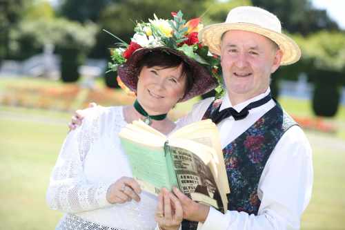 President Higgins and Sabina host Bloomsday Garden Party