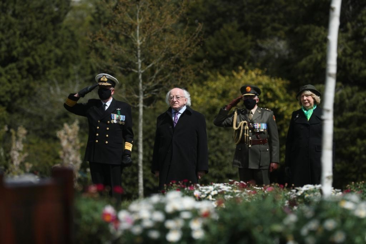 President leads 1916 Annual Arbour Hill Commemoration Ceremony