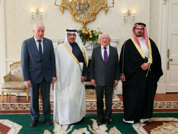 H.E. Mr. Shaikh Fawaz bin Mohamed Al Khalifa, Ambassador of the Kingdom of Bahrain