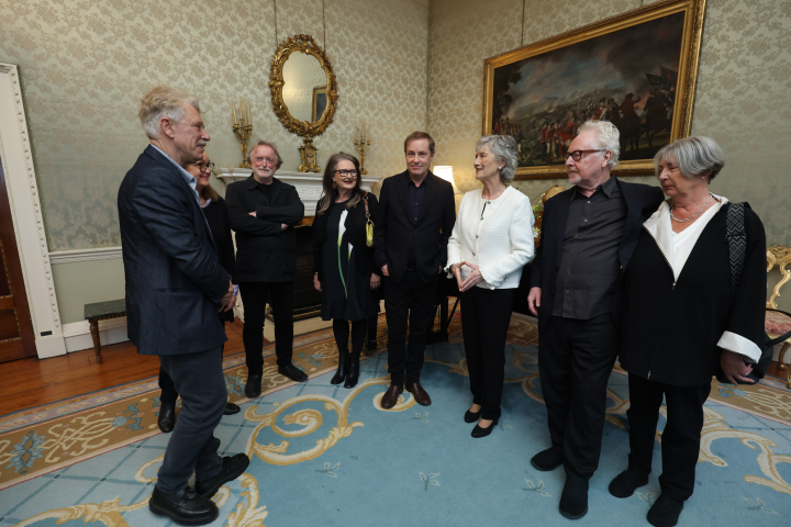 President Connolly hosts a reception for Bealtaine