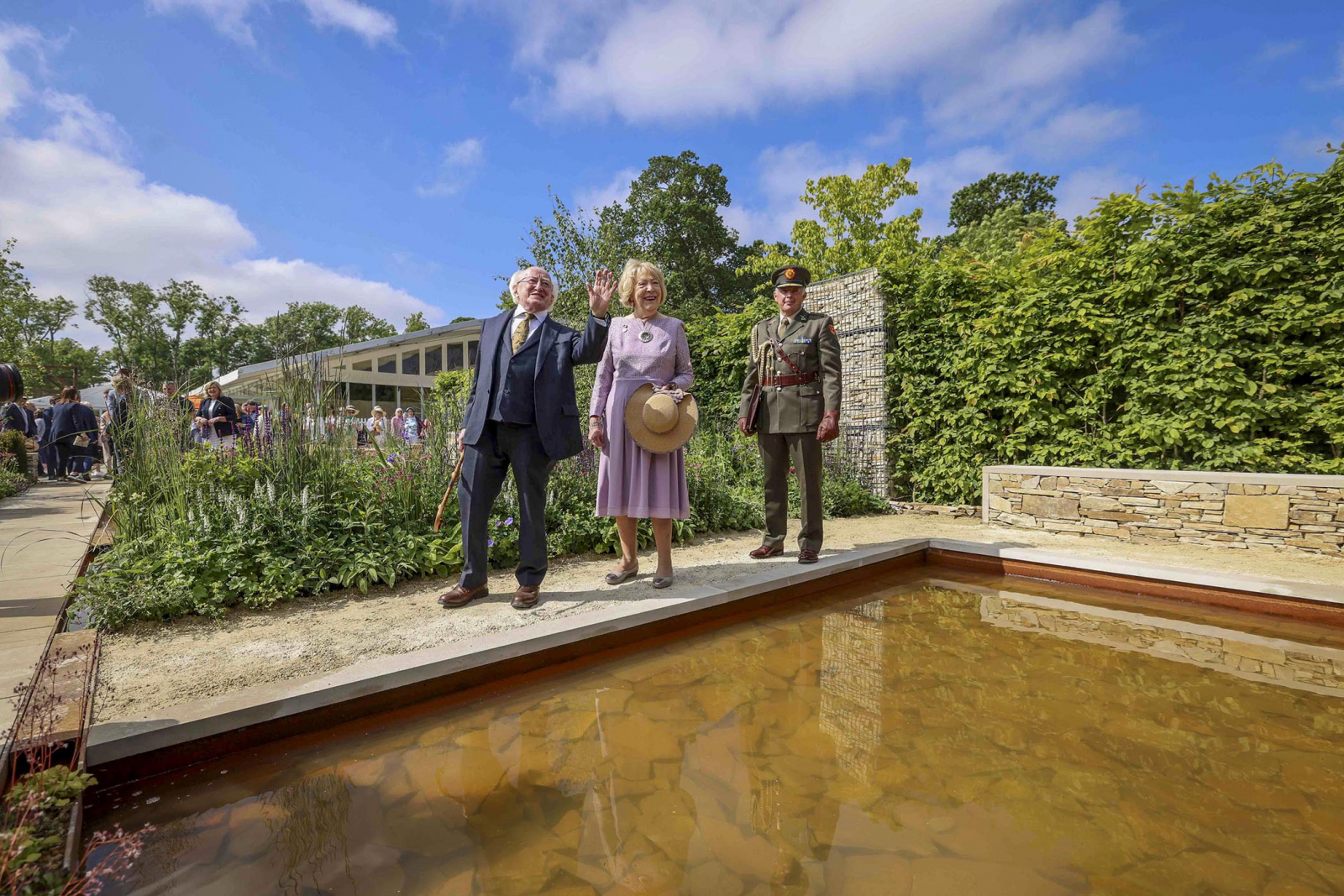 President performs the official opening of Bloom 2023
