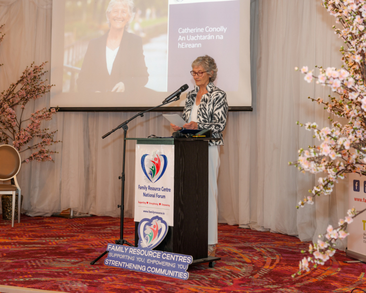 President Connolly attends the Family Resource Centre National Conference