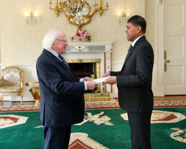 H.E. Mr. Girish Nunkoo, Ambassador of the Republic of Mauritius