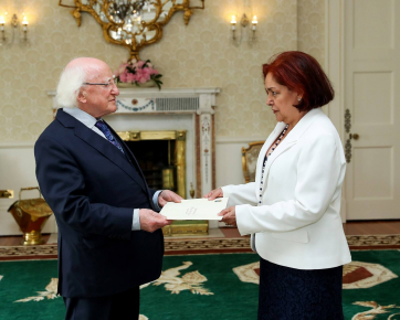 H.E. Rocío Maneiro, Ambassador of the Bolivarian Republic of Venezuela