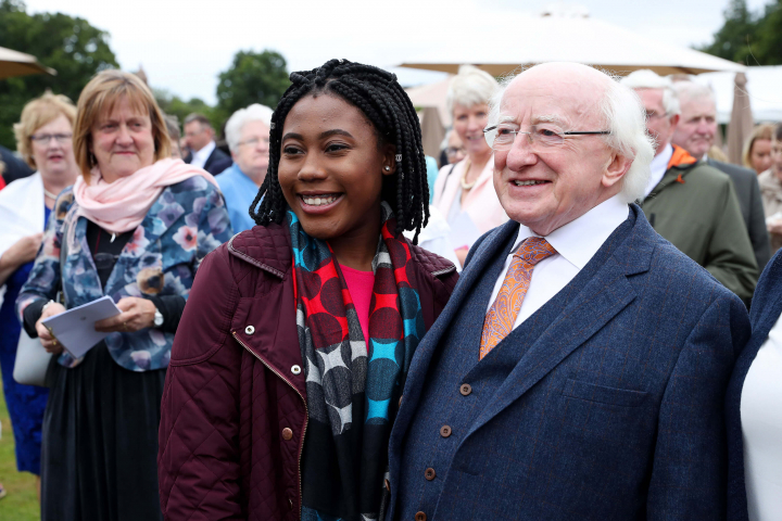 President Higgins and Sabina Higgins host a Care and Solidarity in the Community Garden Party