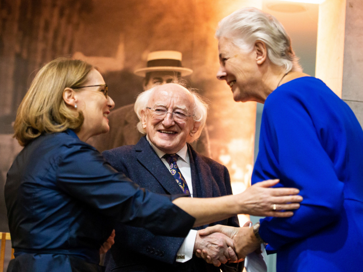 President officially opens the ‘Gift of a Lifetime. Treasures from Chester Beatty’s Collection’ exhibition