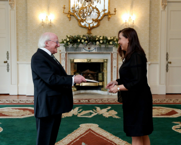 H.E. Ms. Carla Serazzi, Ambassador of the Republic of Chile