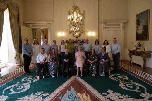 President meets representatives of Row to Recovery