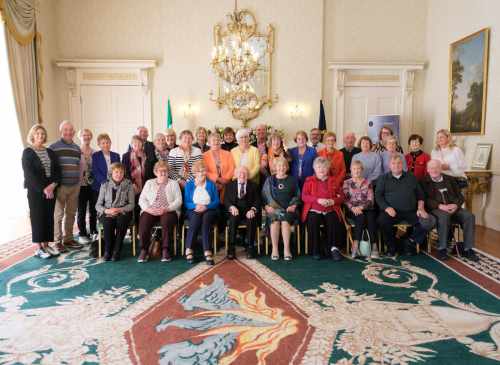 President meets representatives of Galway Active Retirement Group