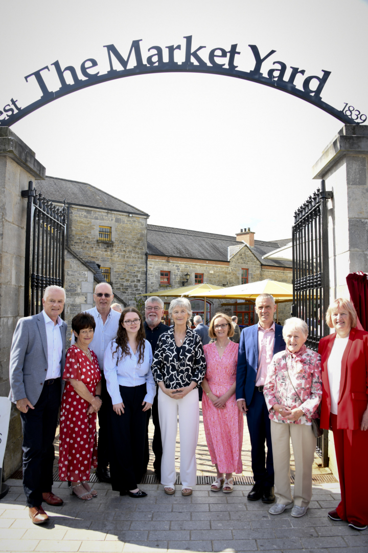 President Connolly visits Tidy Towns Carrick-on-Shannon