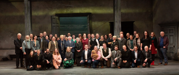 President attends opening night of The Cherry Orchard by Tom Murphy