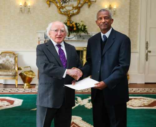 H.E. Mr. Estifanos Habtemariam Ghebreyesus, Ambassador of the State of Eritrea