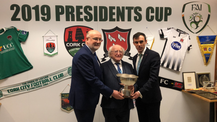 President attends the President’s Cup match