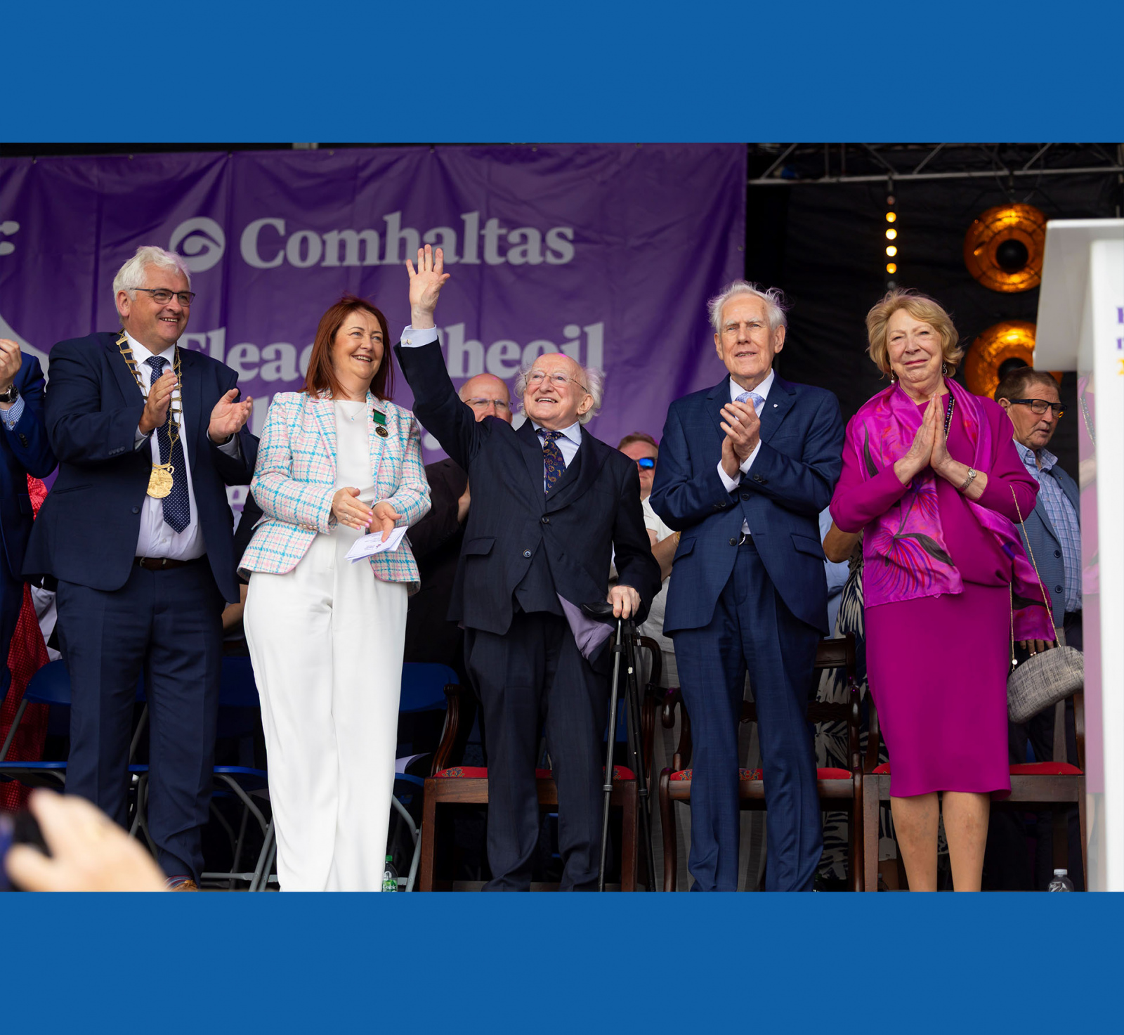 President opens Fleadh Cheoil na hÉireann 2025