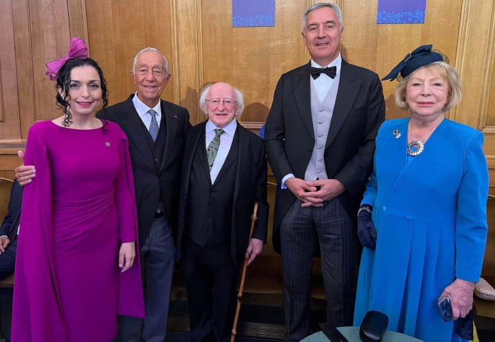 President and Sabina attend the Coronation of Their Majesties King Charles III and Queen Camilla of the United Kingdom