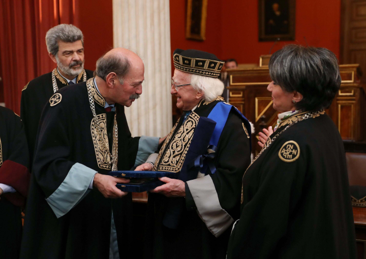 President receives Honorary Doctorate from the University of Athens, Greece
