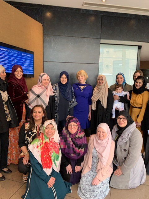 Sabina attends International Women’s Day breakfast hosted by Muslim Sisters of Éire