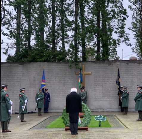 President attends 1916 Annual Arbour Hill Commemoration Ceremony