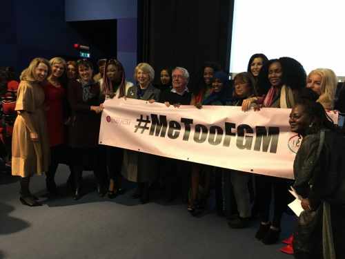Sabina Higgins attends FGM campaign launch