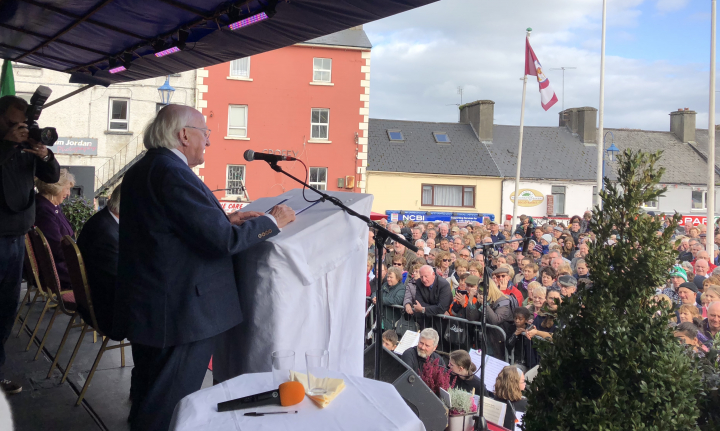 President and Sabina officially open Ballinasloe October Fair and Festival