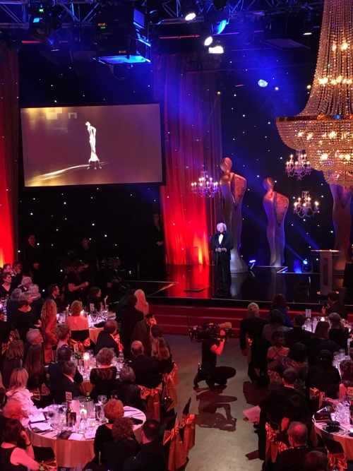 President presents the Irish Film and Television Academy Lifetime Achievement Award to Gabriel Byrne